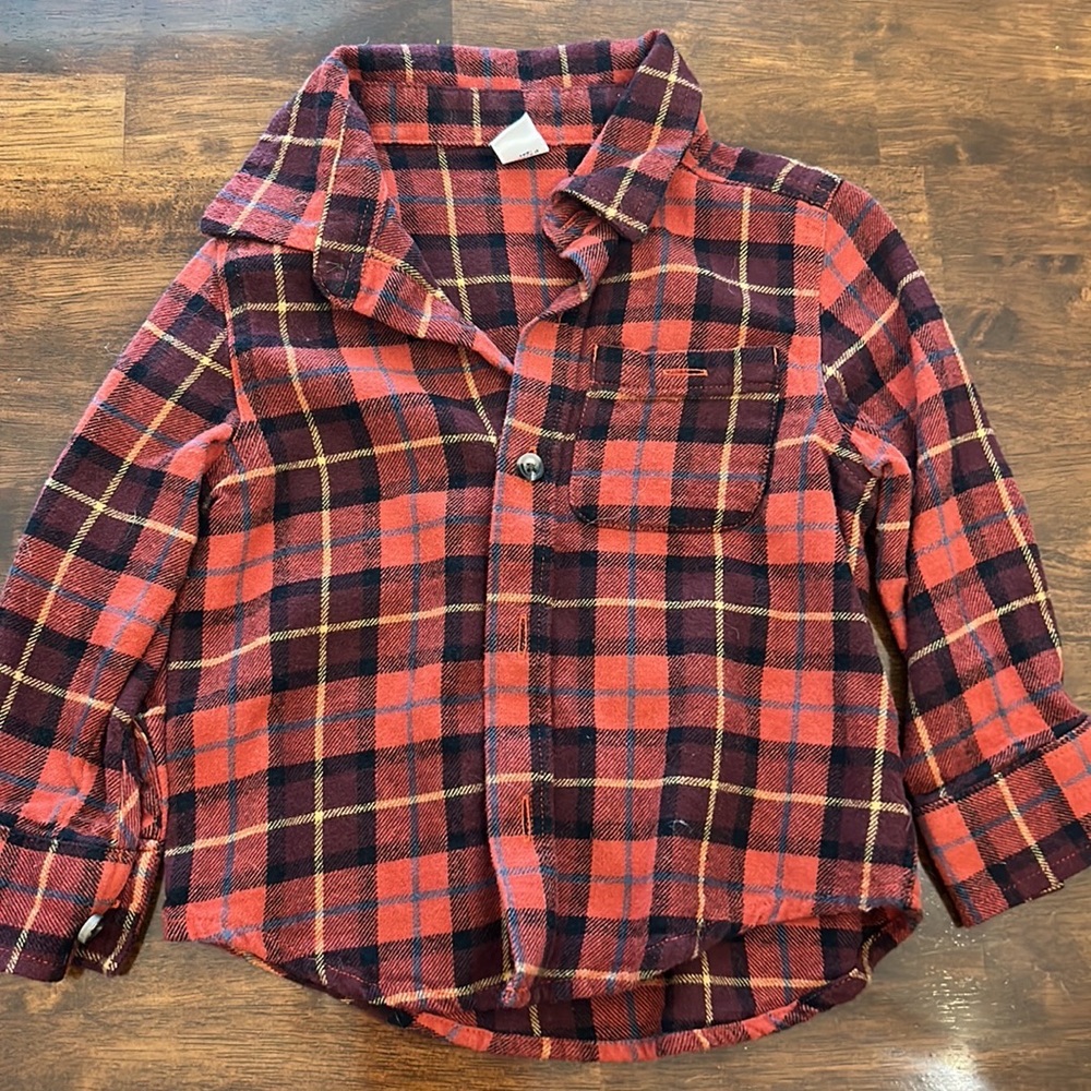 2T Old Navy Plaid Flannel